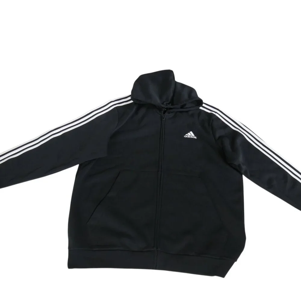Adidas‎ Men’s 2 Piece Track Set 2XL Jacket GK9051 XL Pants H46105 Black White